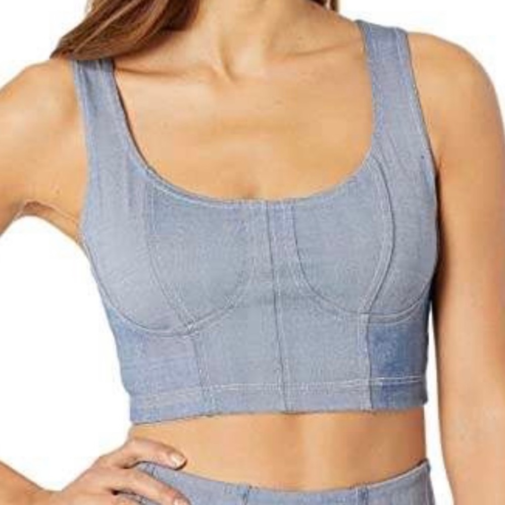 Brand New Year of Ours Dolly Denim Bra Top!
